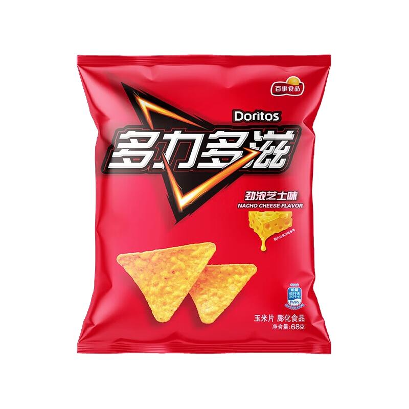 乐事 多力多滋劲浓芝士味薯片 68g 3.93元 需买14件 需用券 - 86线报