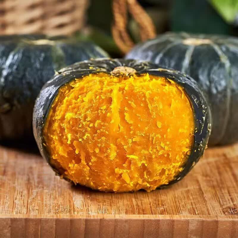 正宗新鲜贝贝南瓜健康粗粮蔬菜生鲜宝宝辅食山东贝贝南瓜健康粗粮宝宝辅食含箱6斤净重5.6斤 - 86线报