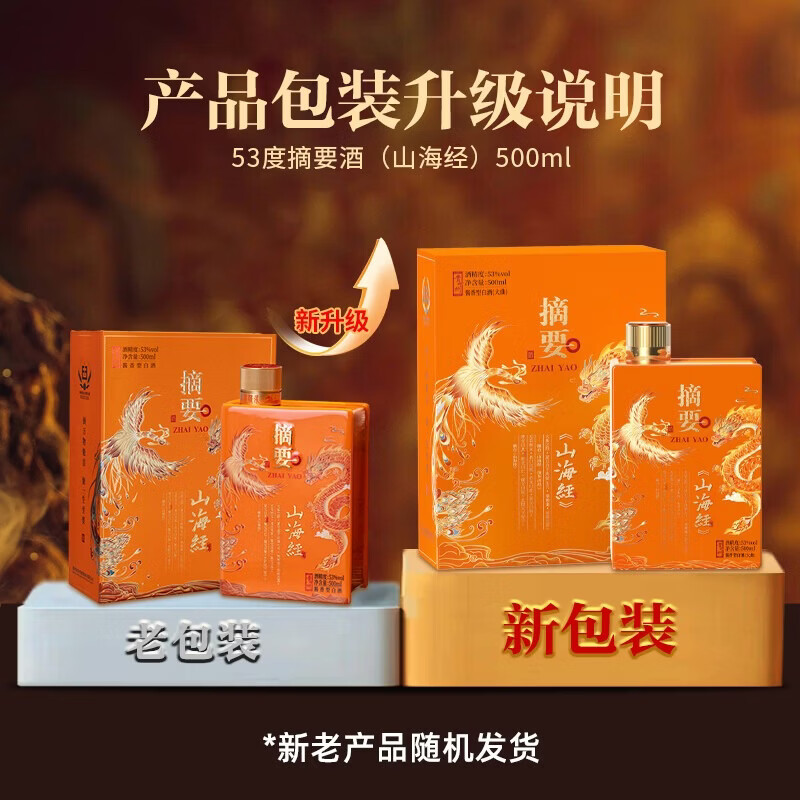 山海经酱香型白酒贵贵州金沙酱酒纯粮高度酒送礼53度500mL2瓶双瓶 690元 - 线报酷 山海经酱香型白酒贵贵州金沙酱酒纯粮高度酒送礼53度500mL2瓶双瓶 690元 - 线报酷
