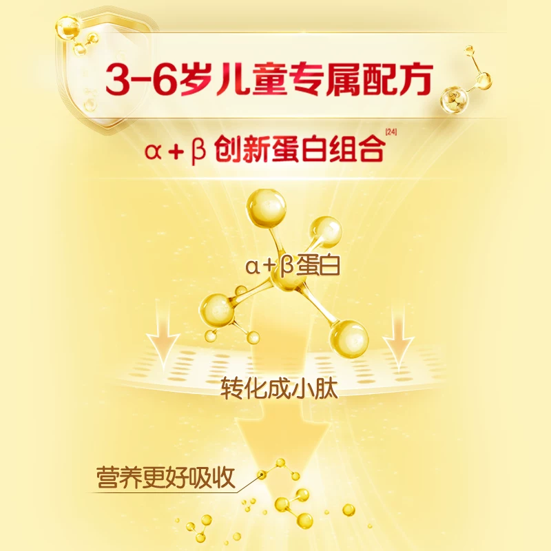 金领冠育护系列儿童奶粉国行版4段1.2kg 76.9元 - 86线报