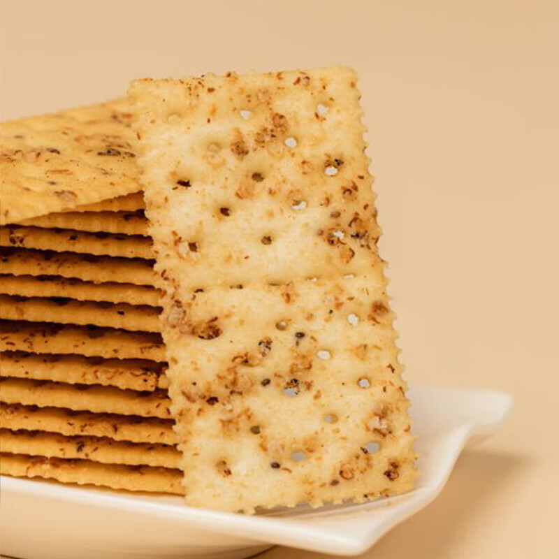 天好咖啡 Tims黑松露火腿味苏打饼干独立小包装145g/盒 5.9元 - 线报酷