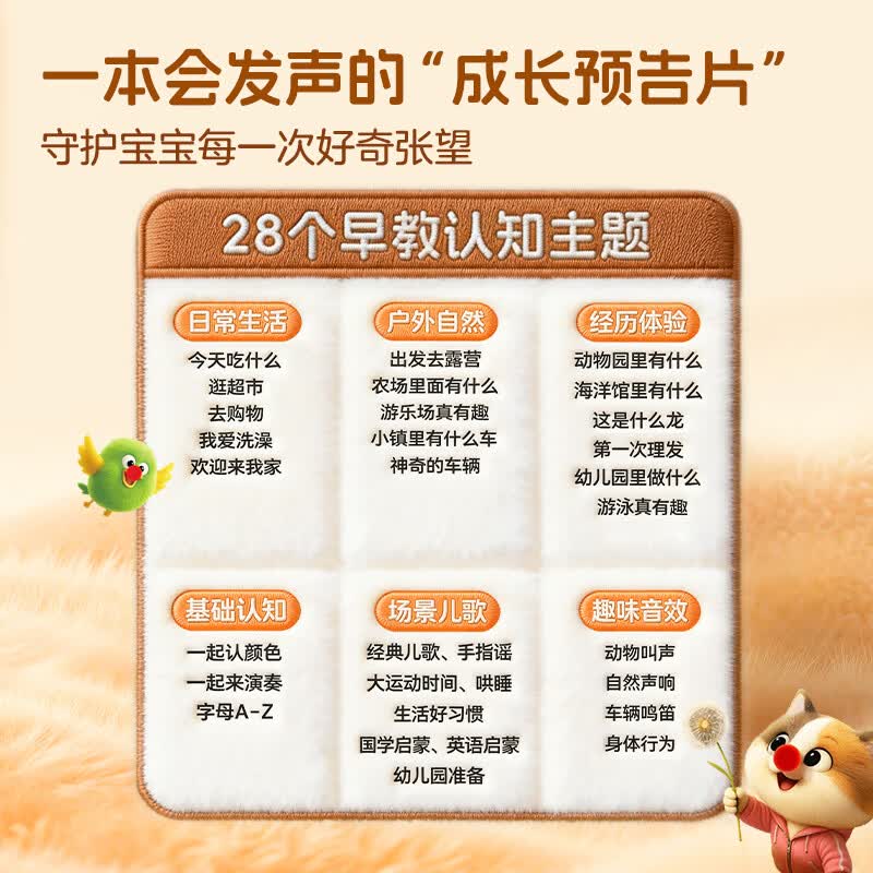 学而思幼小衔接倒计时99天2026升级版 红鼻子点点早教认知发声书 - 86线报