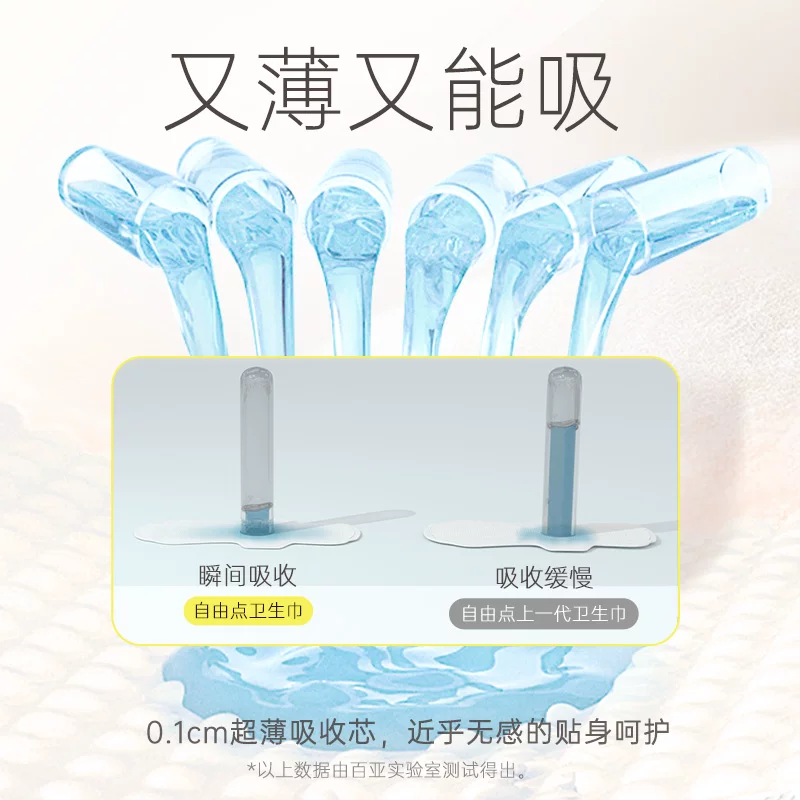 自由点羽翼卫生巾日夜用少女超薄轻透干爽防漏姨妈巾官方旗舰店 37.38元 - 86线报
