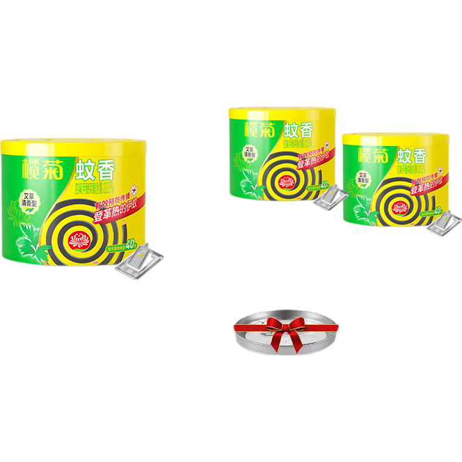榄菊艾草蚊香40单圈*1桶室内家用驱蚊 6.9元 - 86线报 榄菊艾草蚊香40单圈*1桶室内家用驱蚊 6.9元 - 86线报