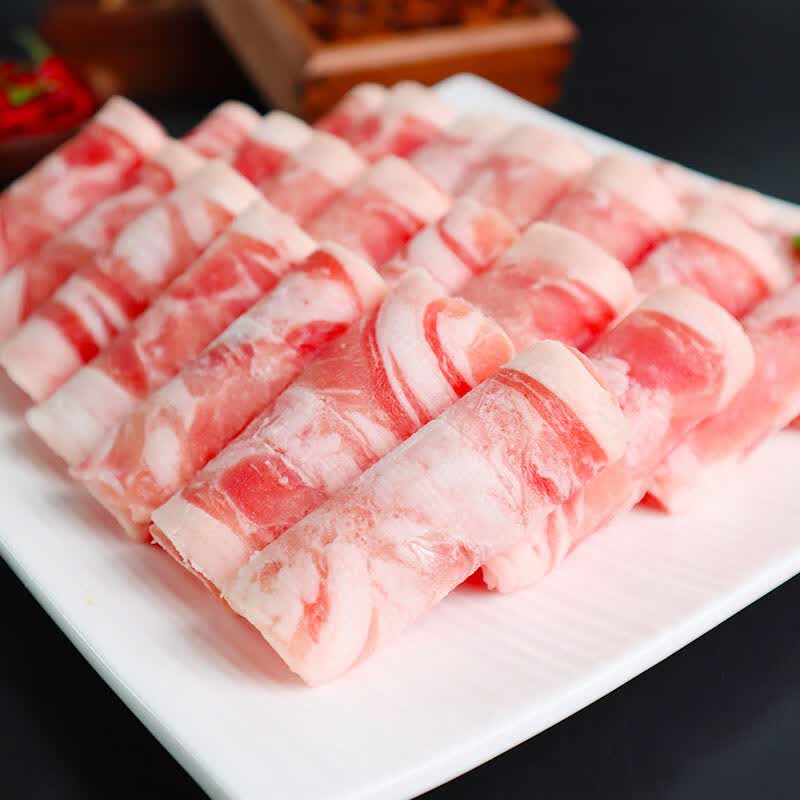 大庄园新西兰羔羊肉片卷1kg简装 63.9元 - 86线报