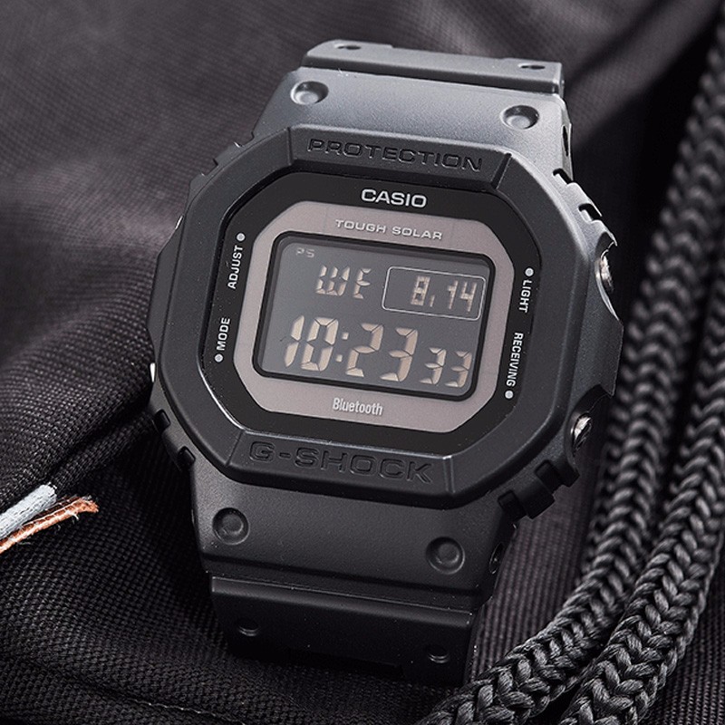CASIO G-SHOCK经典系列太阳能电波腕表 GW-B5600BC-1B 运动潮流户外出行 - 线报酷