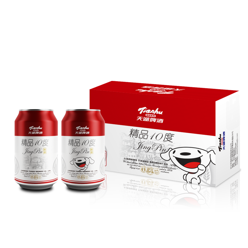 天湖京东联名款10度黄啤罐装330ml×24罐 20.7元 - 线报酷
