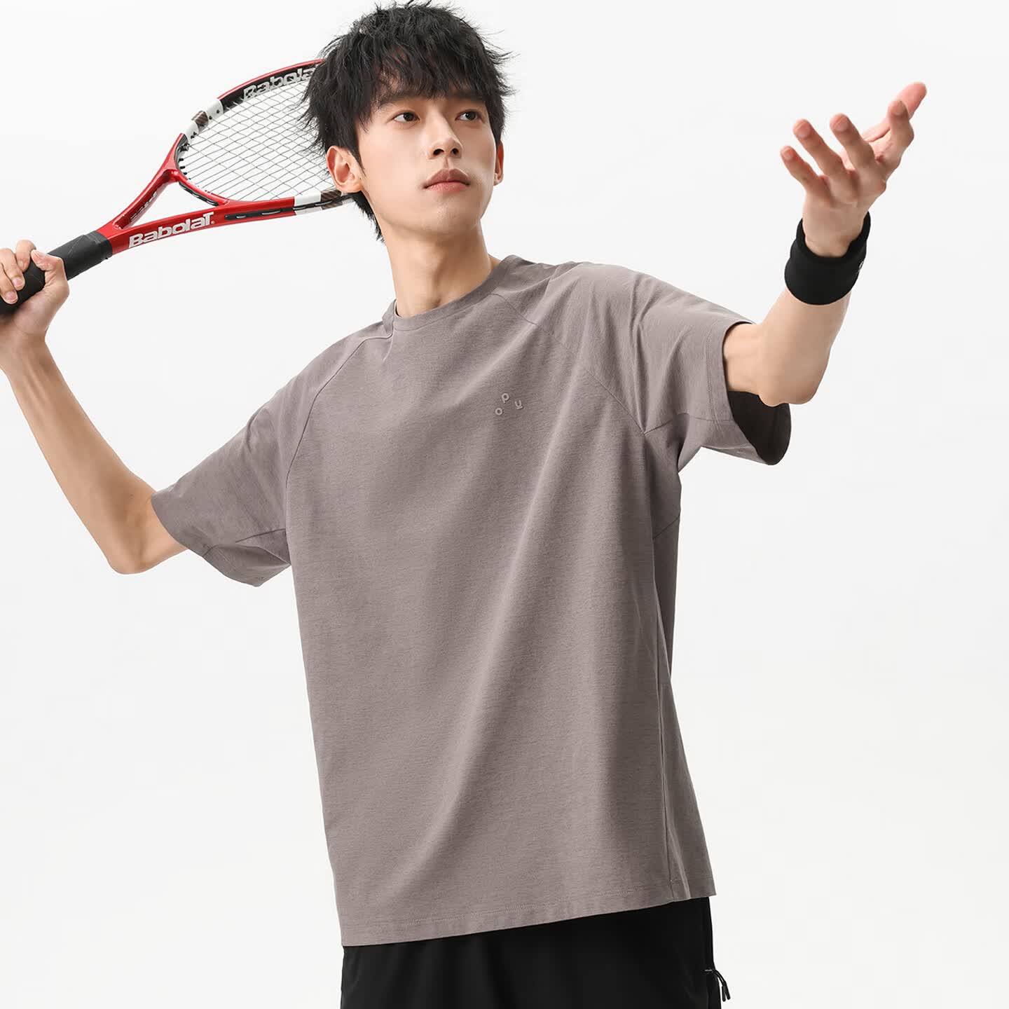布衣传说UPF50+凉感抗菌乌梅紫2XL男士短袖T恤 29.5元 - 86线报