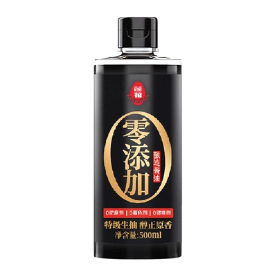 莲花0添加特级酱油生抽500ml 9.06元 - 线报酷