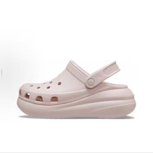 crocs男女款洞洞鞋泡芙Clog厚底透气速干沙滩鞋 221.9元 - 线报酷