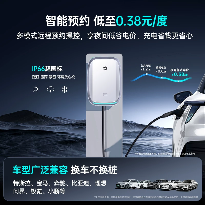 挚达充电桩家用特斯拉小米理想比亚迪7KW/21KW开拓者电动汽车通用 801元 - 86线报