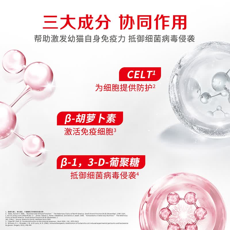 皇家猫粮幼猫奶糕BK34通用粮1-4月400g*3 78.23元 - 线报酷