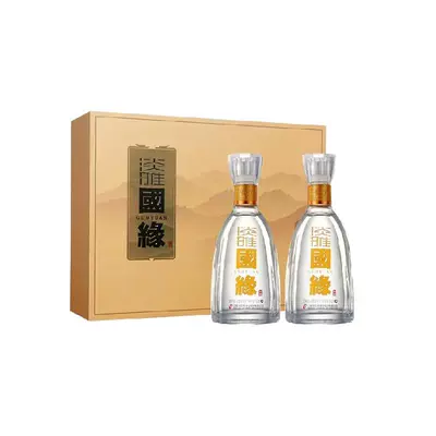 今世缘国缘淡雅42度500ml*2瓶礼盒装 195.8元 - 86线报