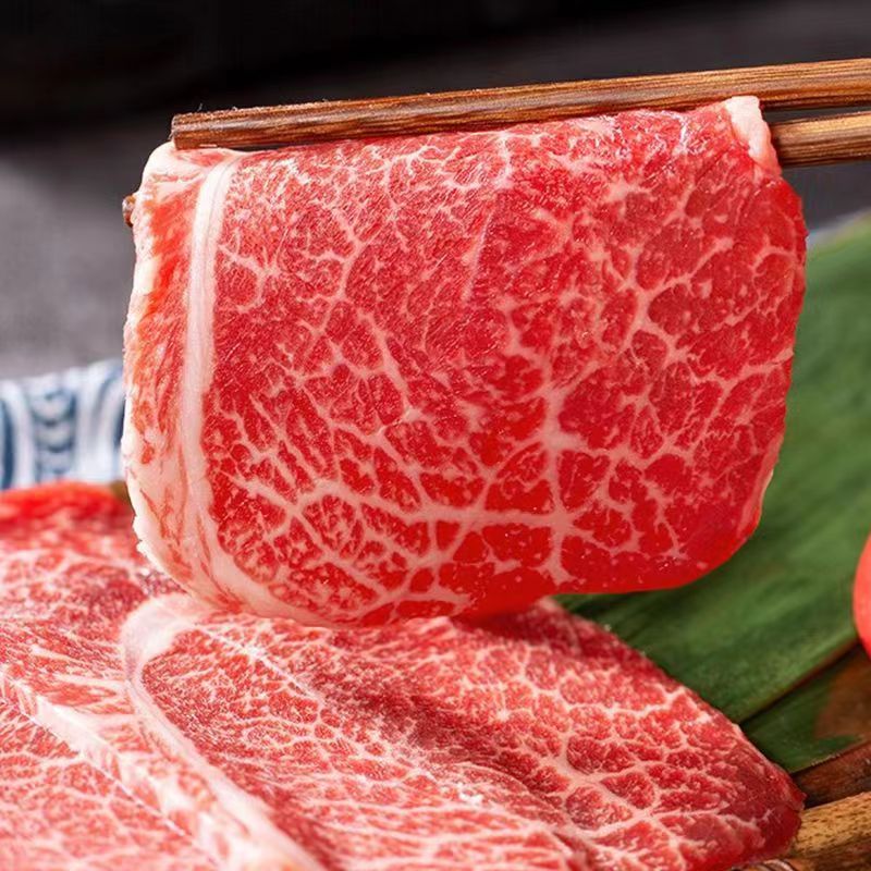 和牛M5雪花原切牛肉片200g任选5盒 19元 - 86线报