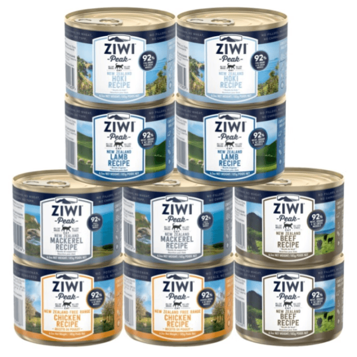 ZIWI滋益巅峰猫罐头10罐185g随机口味 259元 - 86线报