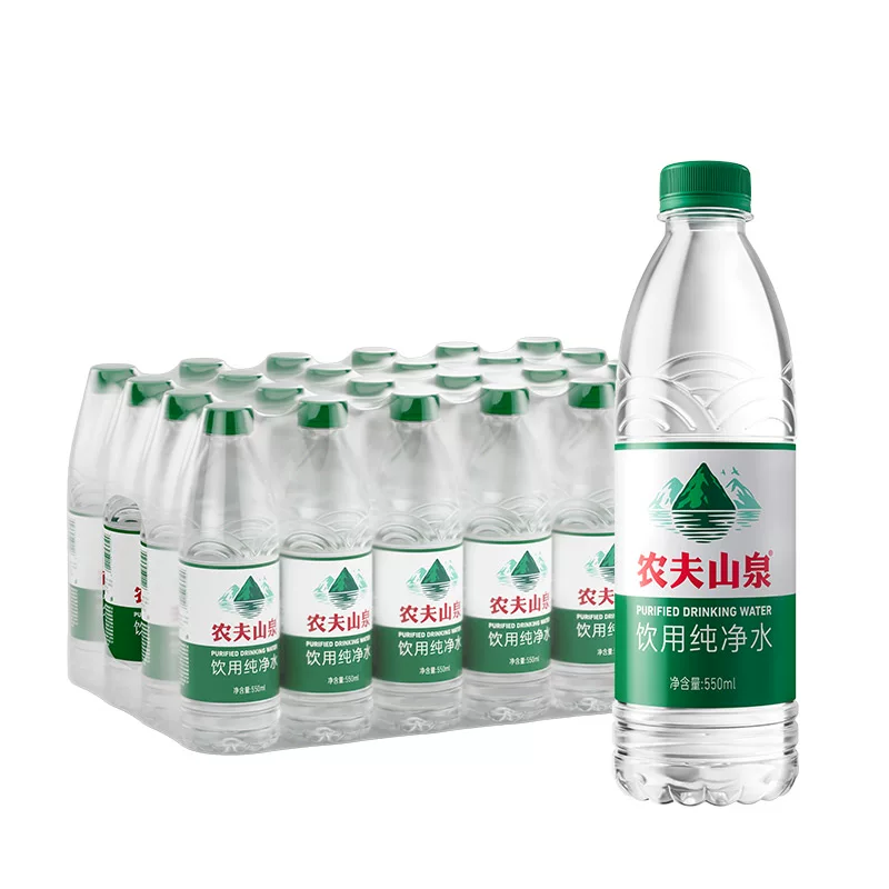 农夫山泉饮用纯净水550ml*24瓶塑膜装 18.82元 - 86线报 农夫山泉饮用纯净水550ml*24瓶塑膜装 18.82元 - 86线报