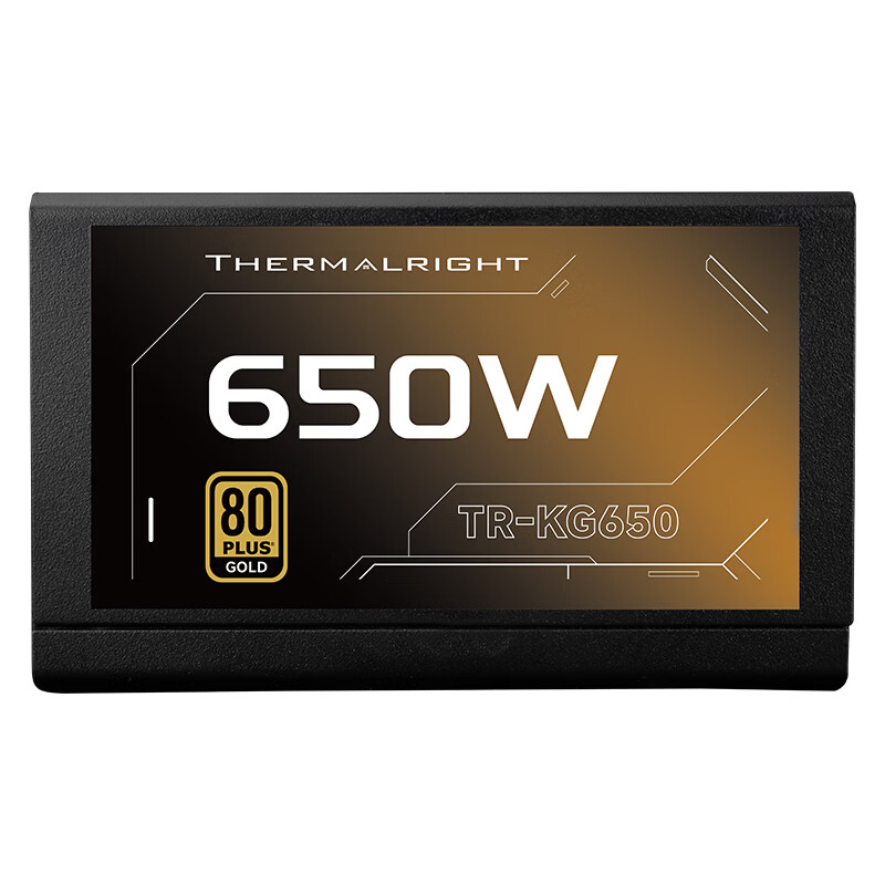 利民TR-KG650额定650W ATX3.1金牌全模组电源 256.31元 - 86线报
