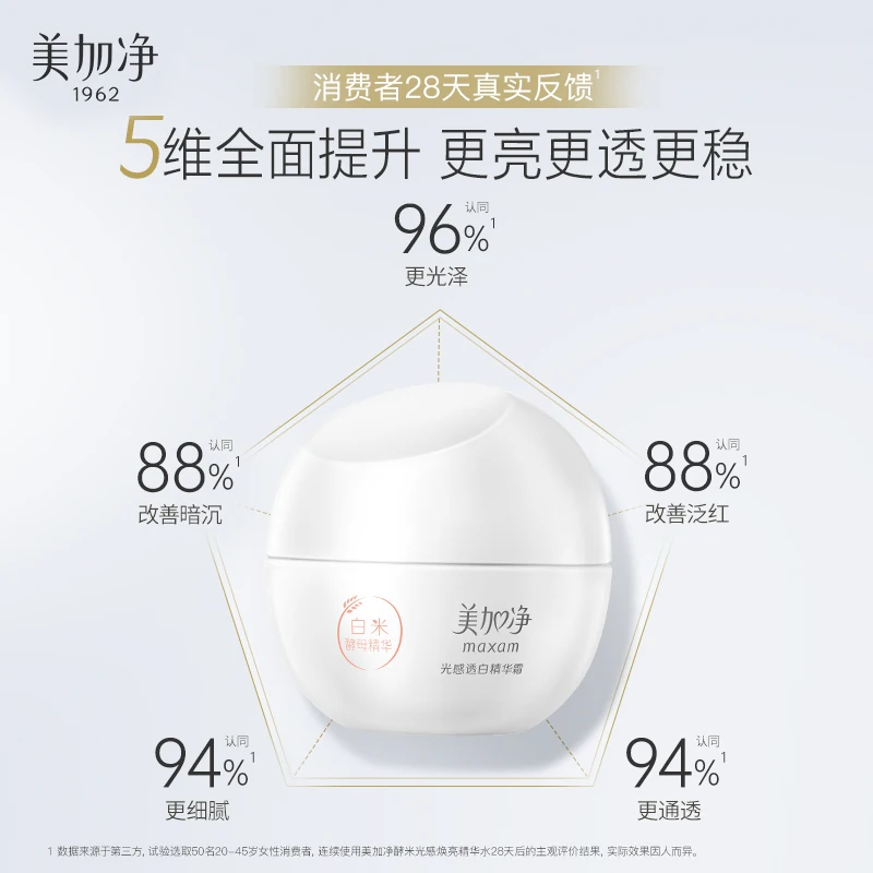 美加净酵米焕活保湿精华霜50g 29元 - 清风线报