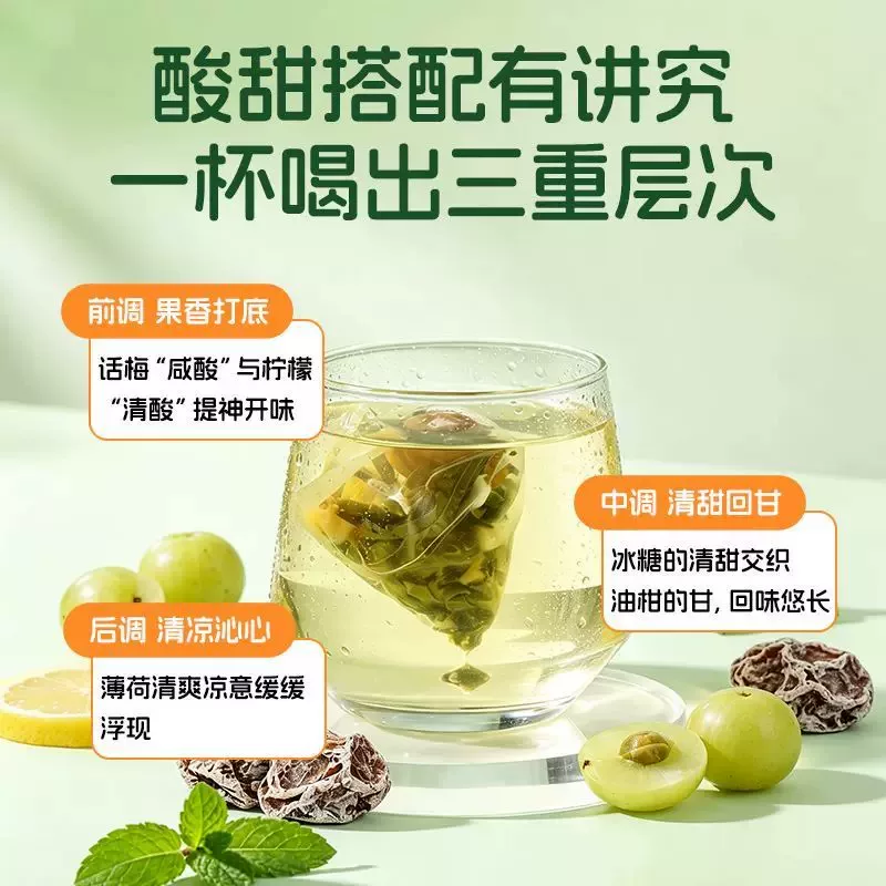 福東海福东海话梅油柑薄荷茶100克 11.4元 - 86线报