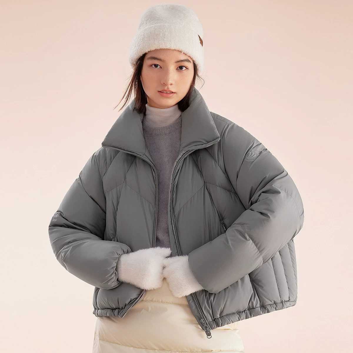 波司登氧气系列女士厚羽绒服 347.24元 - 86线报
