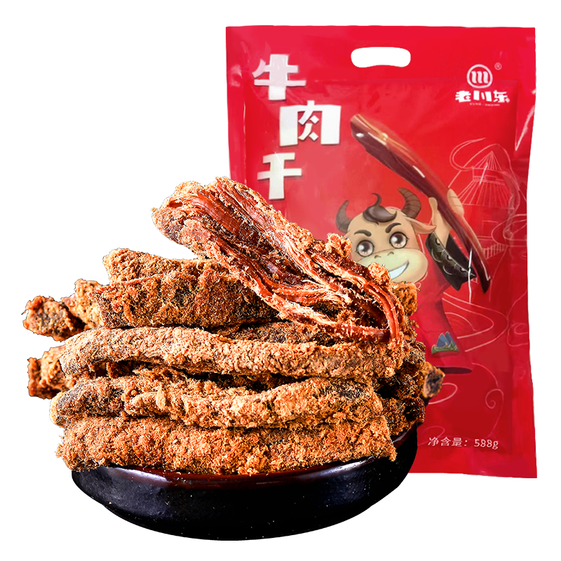 老川东香辣牛肉干588g独立小包 83.5元 - 86线报 老川东香辣牛肉干588g独立小包 83.5元 - 86线报