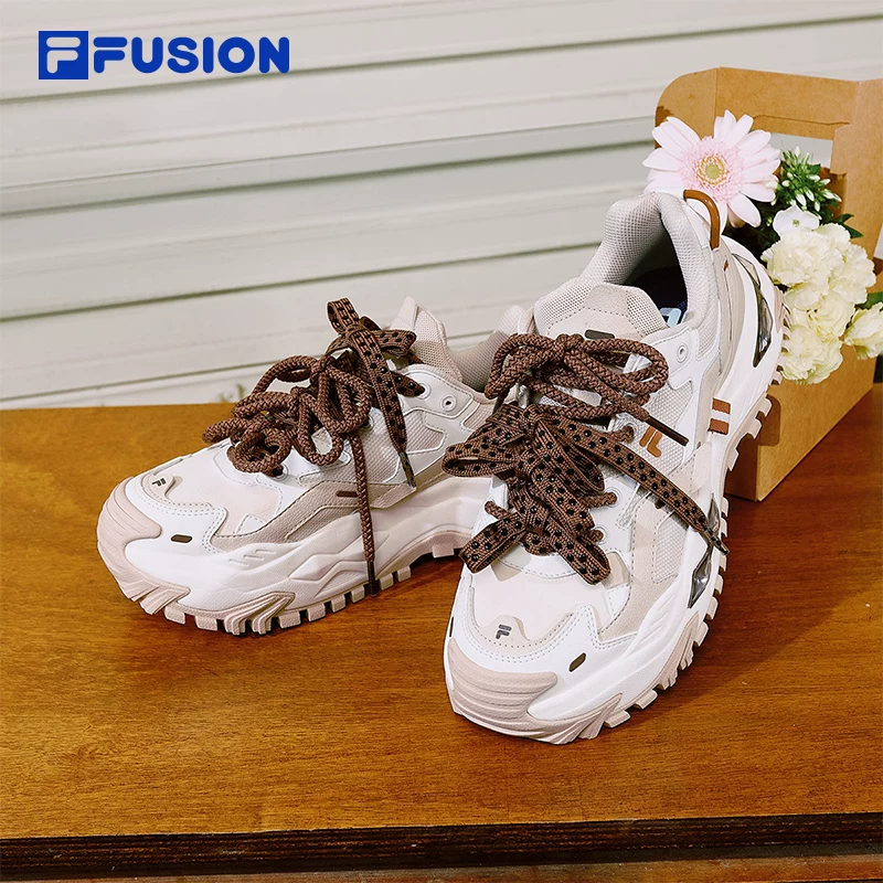 FILA FUSION 斐乐潮牌硬糖奶茶系列厚底增高老爹鞋女运动鞋 366.58元 - 线报酷