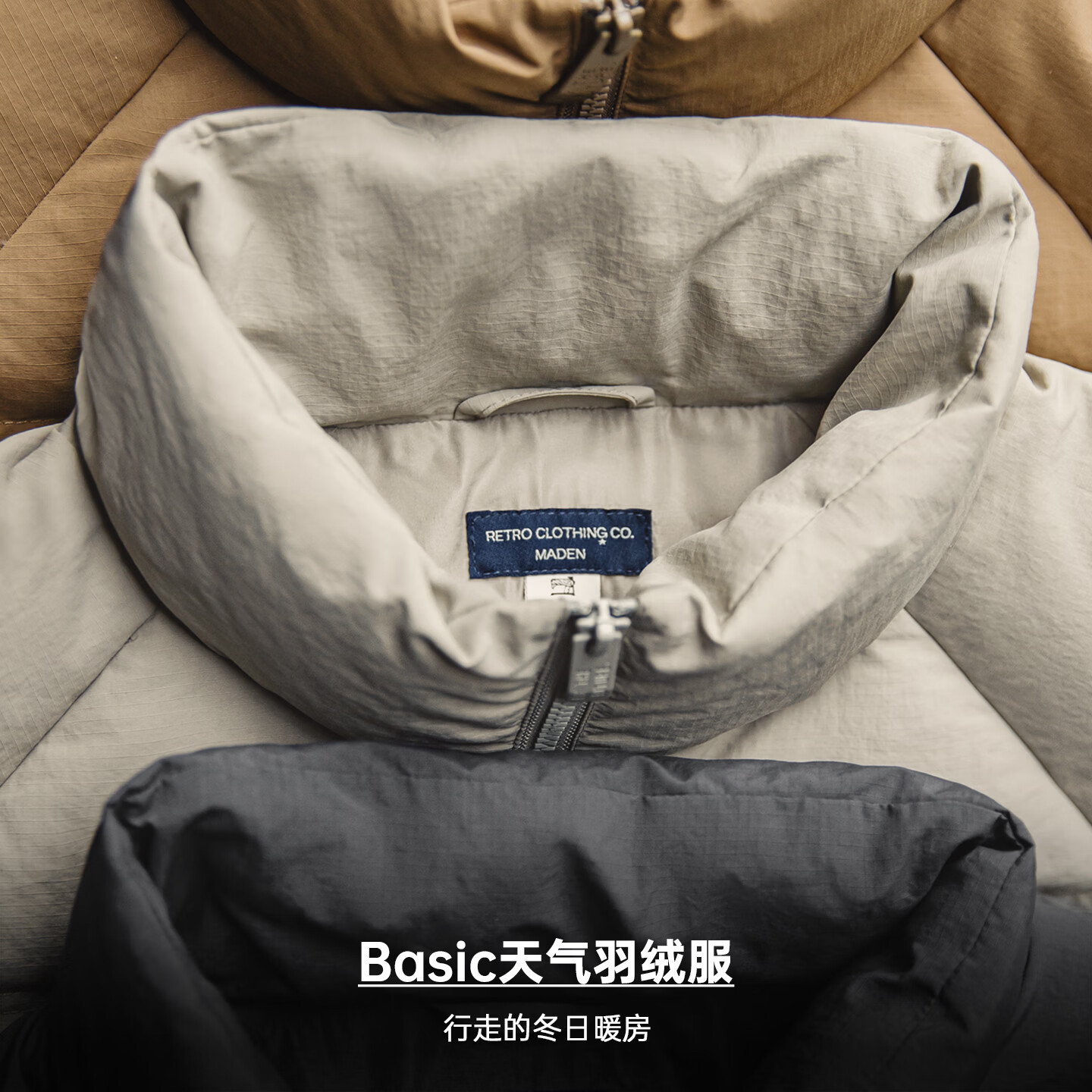 马登鸭绒防风工装美式休闲保暖羽绒服男外套 265.9元 - 线报酷