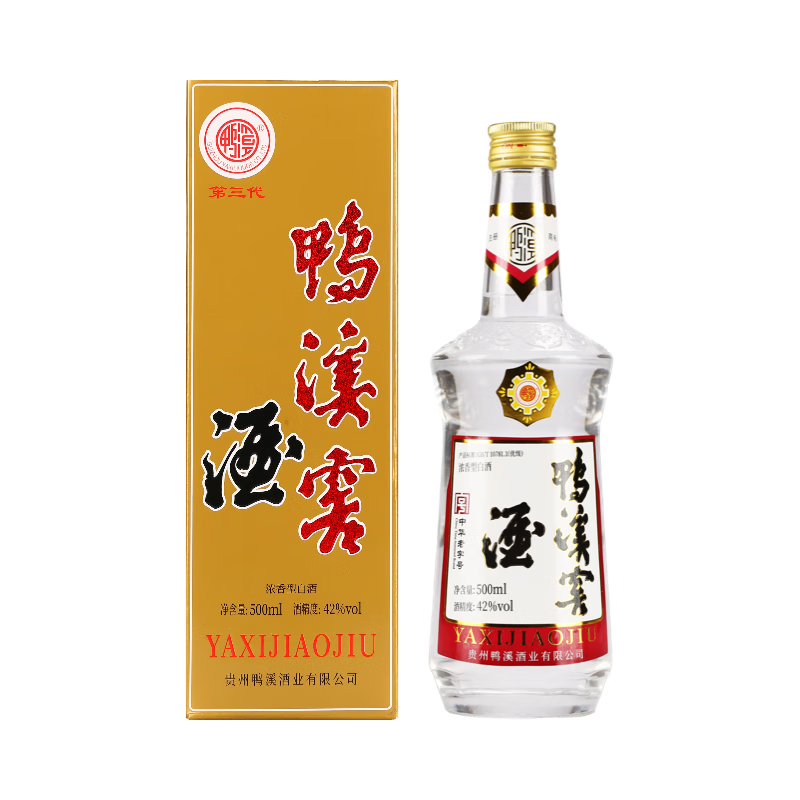 鸭溪窖复古版浓香型白酒42度500ml*6瓶整箱装 169.25元 - 86线报