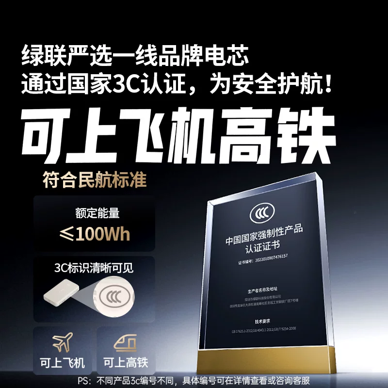 绿联67W超能快充20000mAh充电宝 147.25元 - 86线报
