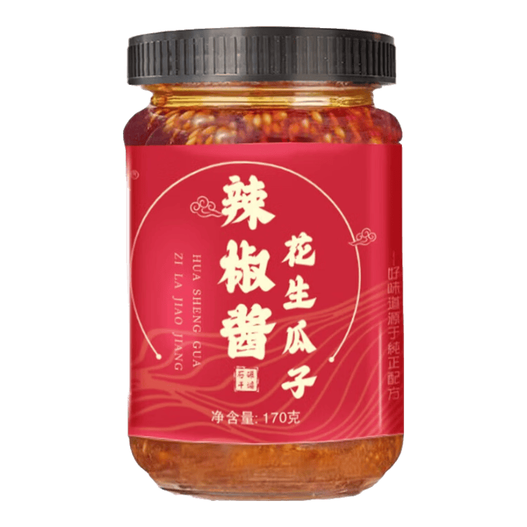 芝麻妞花生瓜子辣椒酱原味170g0添加防腐剂 1.9元 - 86线报 芝麻妞花生瓜子辣椒酱原味170g0添加防腐剂 1.9元 - 86线报