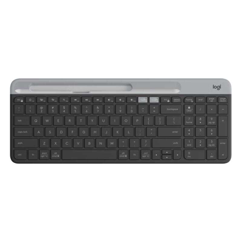 罗技K580101键2.4G蓝牙优联双模无线薄膜键盘黑色无光 199元 - 线报酷