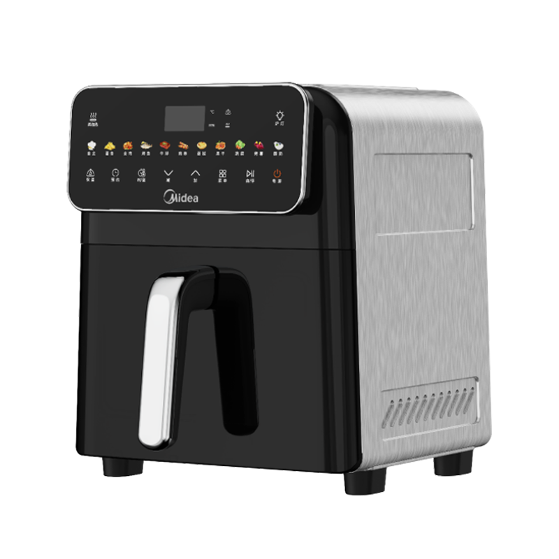 美的KZC6006空气炸锅6L蒸烤一体内外全金属纯钛烤盘 363.74元 - 清风线报