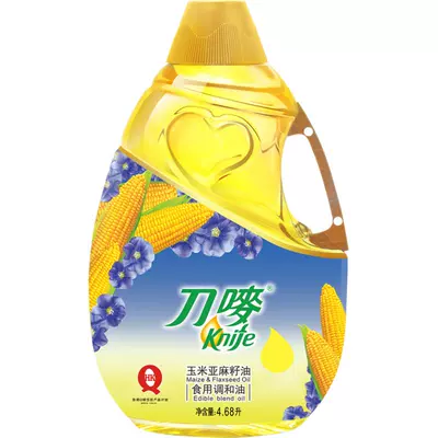 刀唛玉米亚麻籽油4.68L食用调和油 31.74元 - 86线报 刀唛玉米亚麻籽油4.68L食用调和油 31.74元 - 86线报