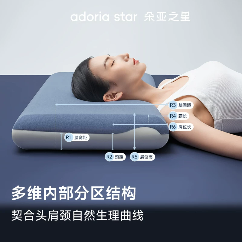 朵亚之星深睡枕pro3枕头护颈椎枕助睡眠星球记忆棉枕芯套成人 316元 - 线报酷