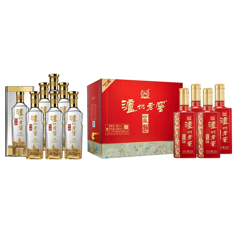 泸州老窖特曲晶彩52度500ml*6瓶整箱+六年窖头曲珍藏52度500ml*4瓶礼盒 - 86线报 泸州老窖特曲晶彩52度500ml*6瓶整箱+六年窖头曲珍藏52度500ml*4瓶礼盒 - 86线报