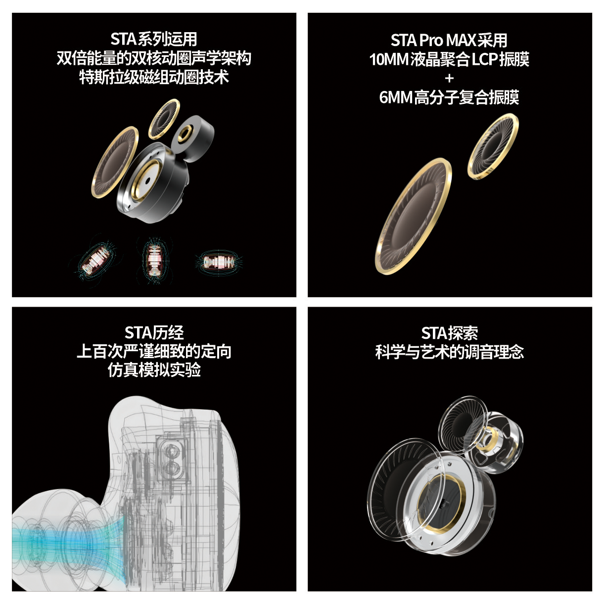 锦瑟香也丽弦STA-Pro Max有线耳机 438元 - 86线报 锦瑟香也丽弦STA-Pro Max有线耳机 438元 - 86线报