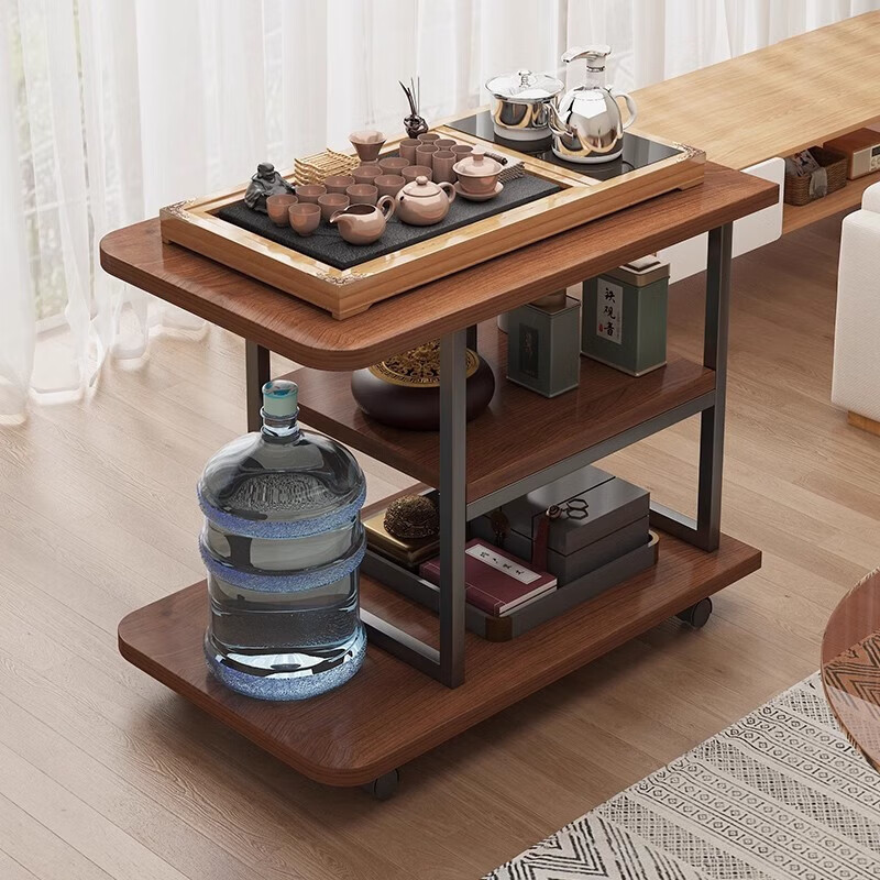 分界线边桌茶几H166C胡桃木+黑架60*30cm 98.1元 - 86线报 分界线边桌茶几H166C胡桃木+黑架60*30cm 98.1元 - 86线报