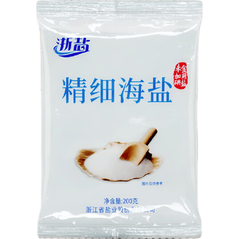 雪涛精制海盐200g*8袋 0.99元 - 86线报 雪涛精制海盐200g*8袋 0.99元 - 86线报