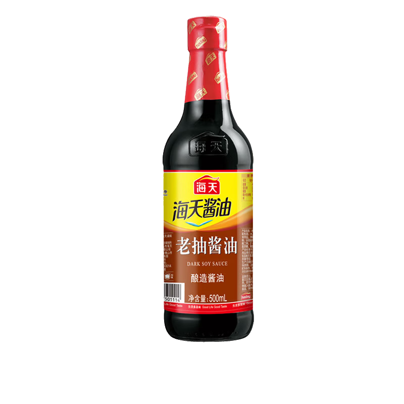 海天老抽酱油500ml 2.9元 - 86线报