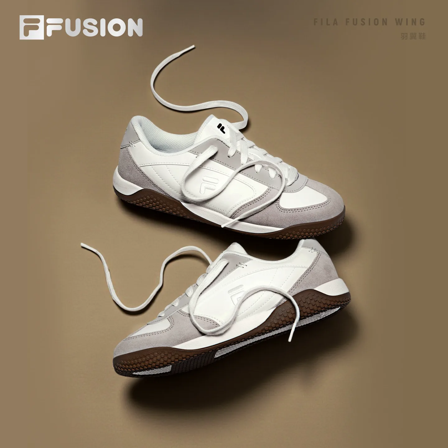 FILA羽翼鞋FILA FUSION德训鞋休闲鞋26新款运动鞋百搭女鞋板鞋 302.94元 - 86线报