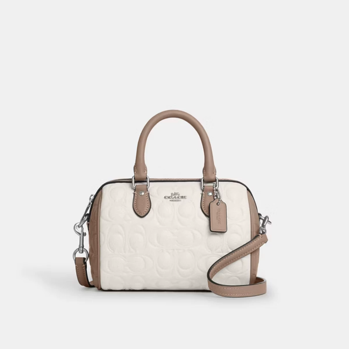 COACH MINI ROWAN女士单肩斜挎手提波士顿包CY744 1290元 - 86线报 COACH MINI ROWAN女士单肩斜挎手提波士顿包CY744 1290元 - 86线报