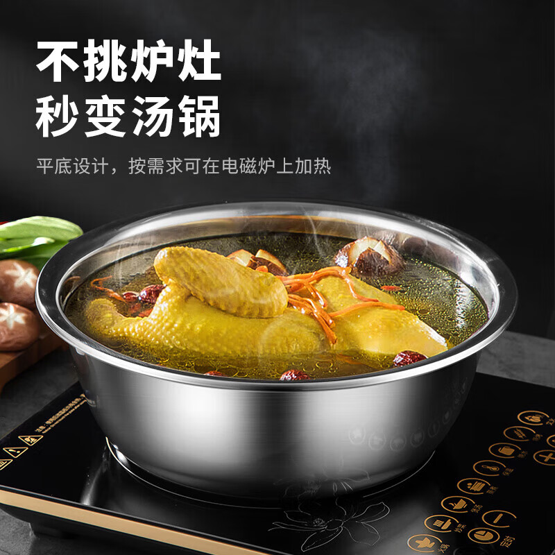 美厨不锈钢盆30CM3000ml 17.95元 - 86线报