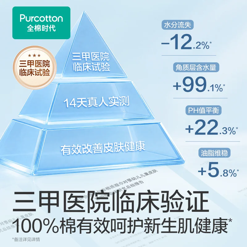 全棉时代新生婴儿湿巾手口屁屁小包便携20抽️5包 21.9元 - 线报酷