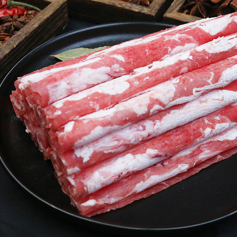 恒都国产原切精选牛肉卷500g*4冷冻谷饲牛肉牛前腿肉 99.9元 - 86线报