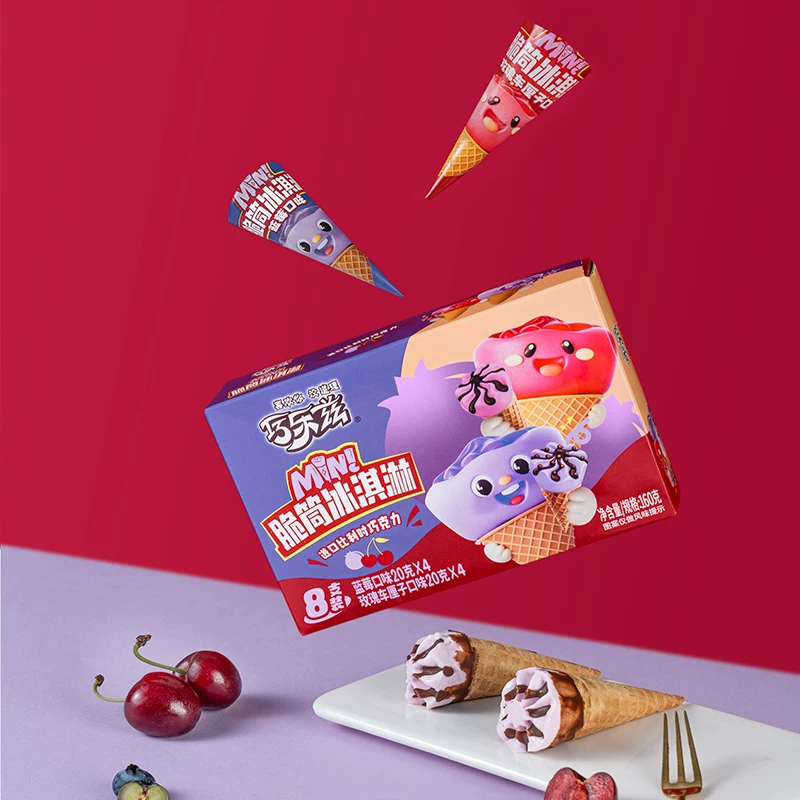 巧乐兹四个圈蛋奶苦咖啡雪糕组合42支 49.6元 - 86线报