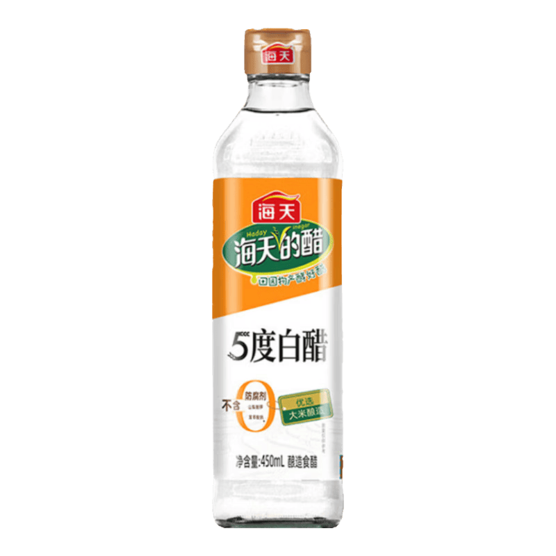 海天白醋450ml*1酿造食醋5度 2.9元 - 86线报 海天白醋450ml*1酿造食醋5度 2.9元 - 86线报