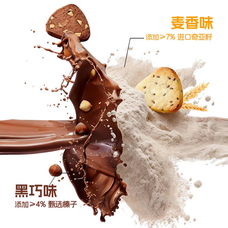 Fix-X Body 旺旺FixXBody低GI曲奇饼干榛子巧克力软曲奇 19.54元 - 86线报