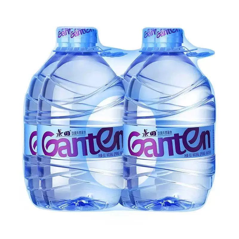 景田天然饮用泉水4.6L*4桶装家庭饮用水纯净水大桶整箱泡茶新包装 15.9元 - 86线报