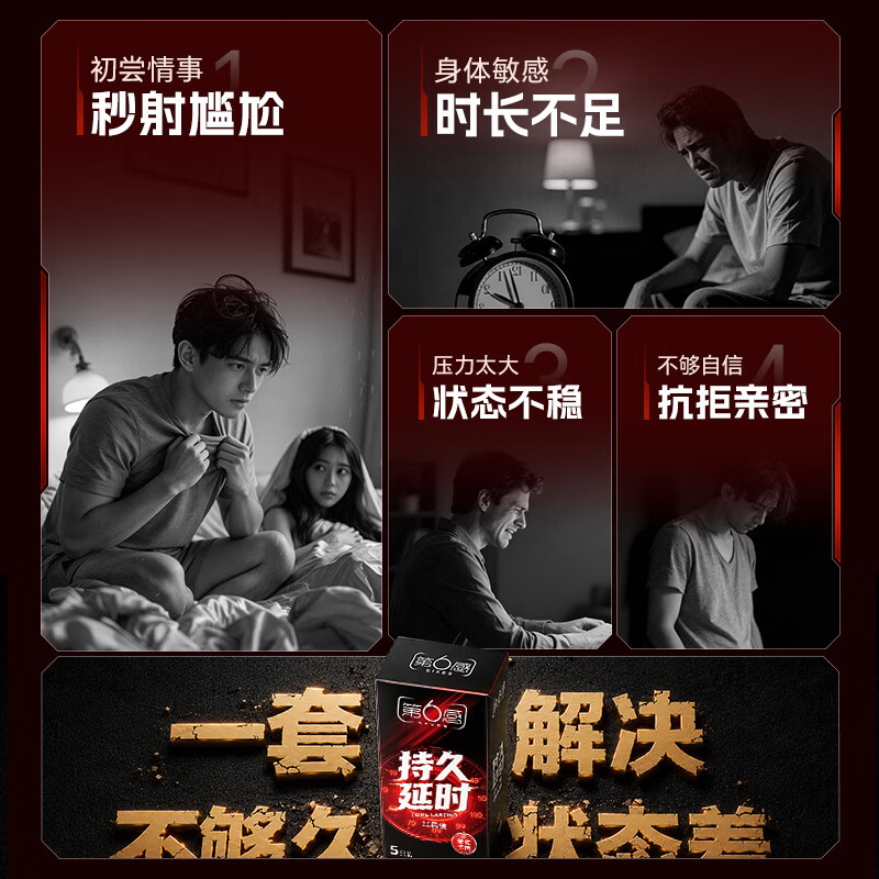第六感持久延时安全套5只另赠6只安全套 9.9元 - 线报酷 第六感持久延时安全套5只另赠6只安全套 9.9元 - 线报酷
