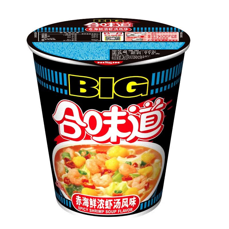合味道赤海鲜浓虾汤风味方便面112g 4.51元 - 86线报 合味道赤海鲜浓虾汤风味方便面112g 4.51元 - 86线报